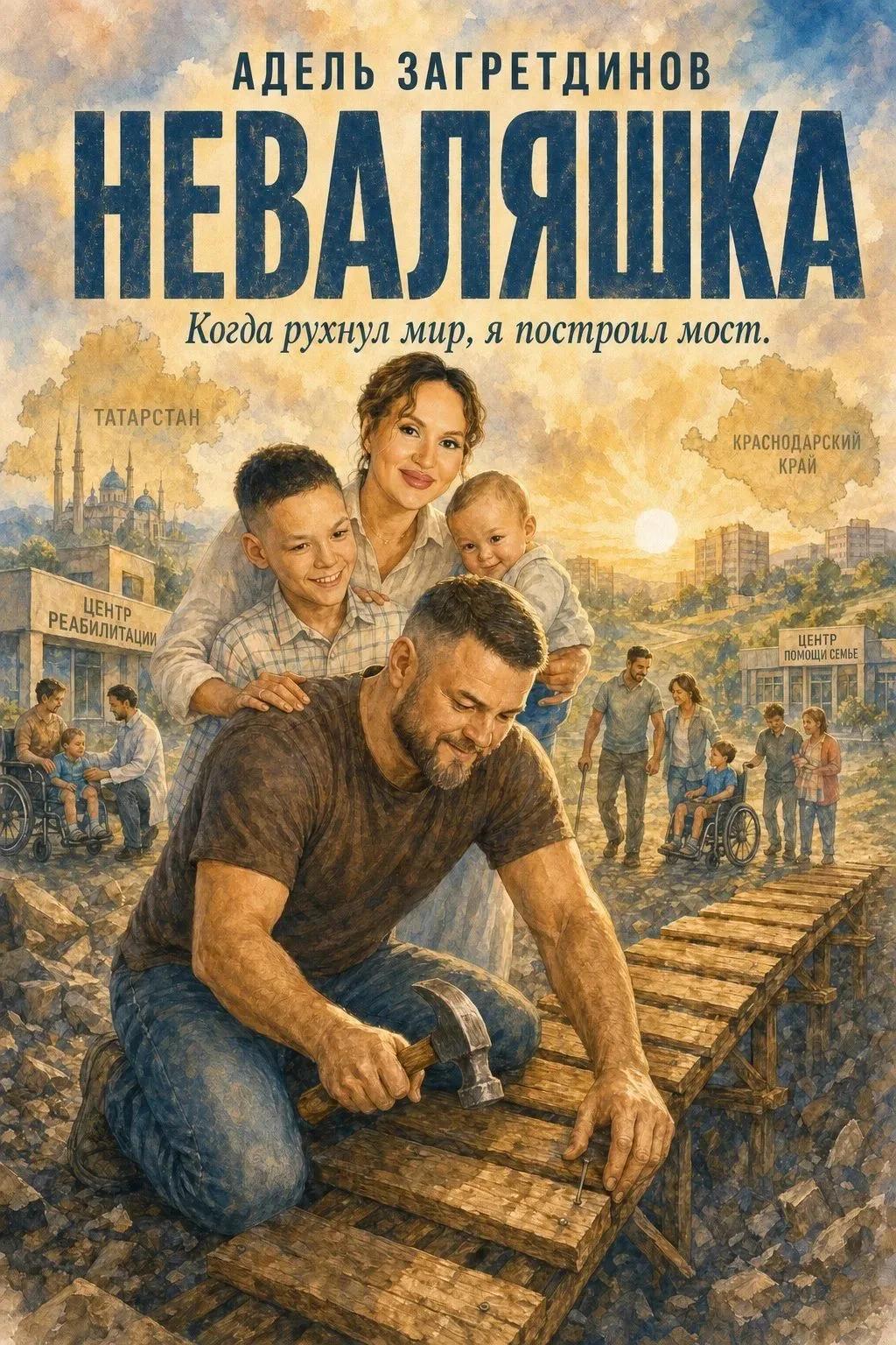 Премьера автобиографической книги  Аделя Загретдинова "Неваляшка" - когда рухнул мир, я построил мост.